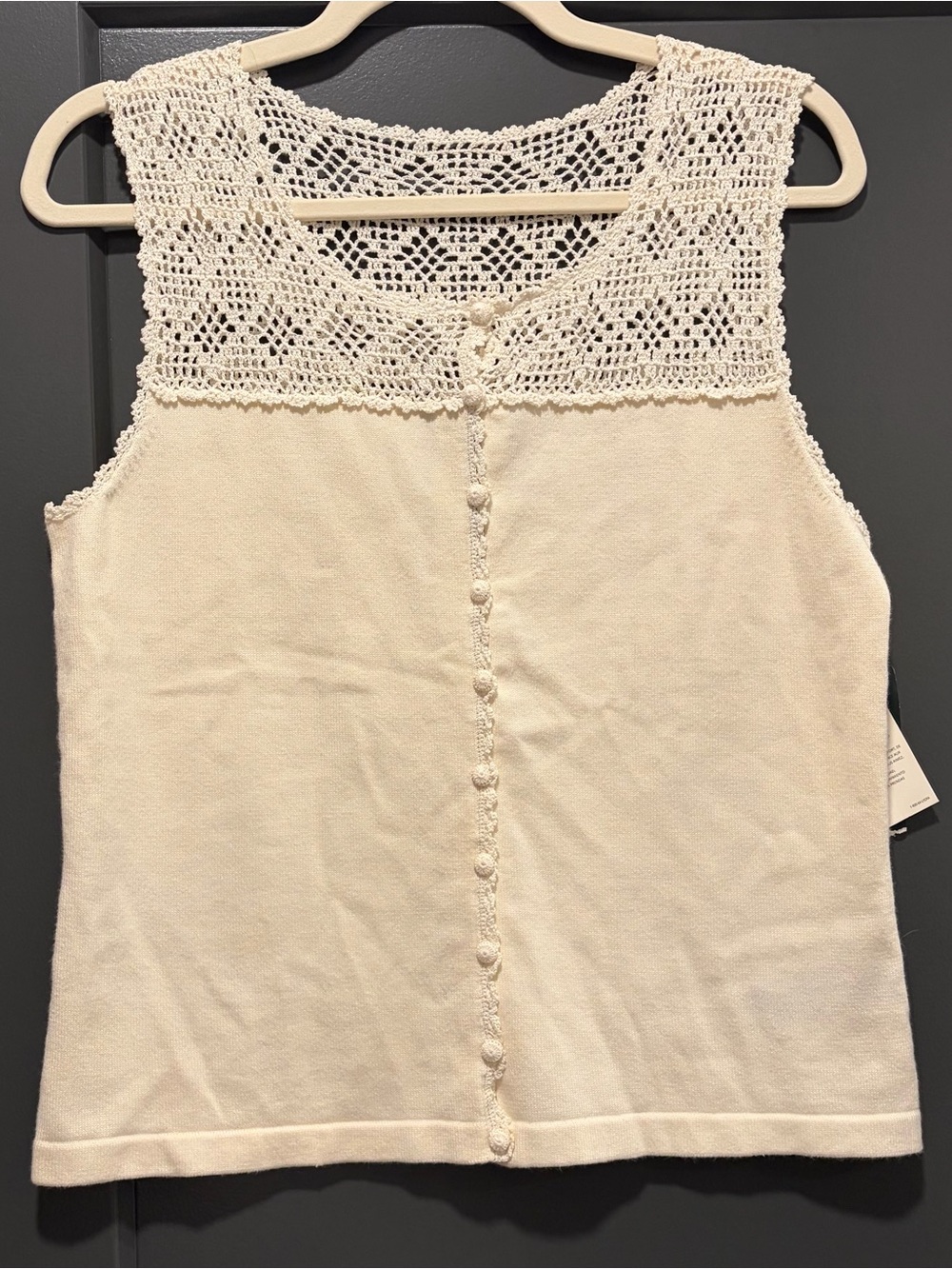 Crochet Knit Tank Top